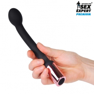 Анальный стимулятор на ручке, с вибрацией Sex Expert 4