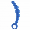 Упругая анальная цепочка «Flexible Wand Blue» - фото 2