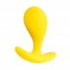 Анальная втулка ToDo by Toyfa Blob силикон, желтая - фото 1