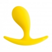 Анальная втулка ToDo by Toyfa Blob силикон, желтая - фото 2