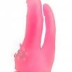 Фаллоимиатор анально-вагинальный, розовый - фото 1