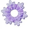 Эрекционное кольцо Ice Flower, фиолетовое - фото 1