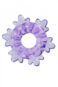 Эрекционное кольцо Ice Flower, фиолетовое