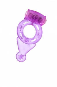 Виброкольцо ToyFa фиолетовое