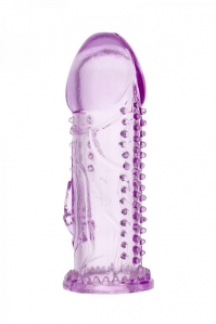 Насадка на пенис стимулирующая ToyFa, фиолетовая 1
