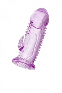 Насадка на пенис стимулирующая ToyFa, фиолетовая