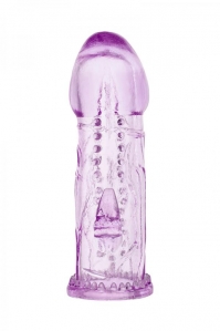 Насадка на пенис стимулирующая ToyFa, фиолетовая 2