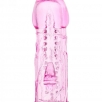 Насадка на пенис стимулирующая ToyFa, розовая - фото 3