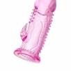 Насадка на пенис стимулирующая ToyFa, розовая - фото 1