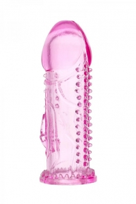 Насадка на пенис стимулирующая ToyFa, розовая 1