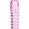 Насадка на пенис стимулирующая с усиками ToyFa, розовая - фото 2