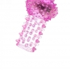 Вибронасадка на палец розовая ToyFa - фото 1