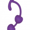 Вагинальные шарики Sweet Toys, фиолетовые - фото 1