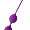 Вагинальные шарики Cosmo, фиолетовые - фото 1