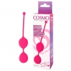 Вагинальные шарики Cosmo, розового цвета - фото 2