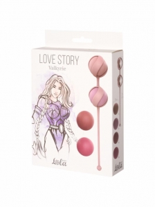 Вагинальные шарики Love Story Valkyrie Pink, набор 1
