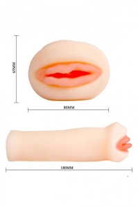 Мастурбатор реалистичный вагина с вибрацией «Lily» 4