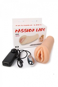 Мастурбатор реалистичный вагина с вибрацией «Lily» 1