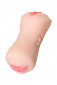 Мастурбатор реалистичный, SoftSkin, вагина+рот 1