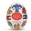 Мастурбатор Tenga ✕ Keith Haring Egg Dance - фото 1