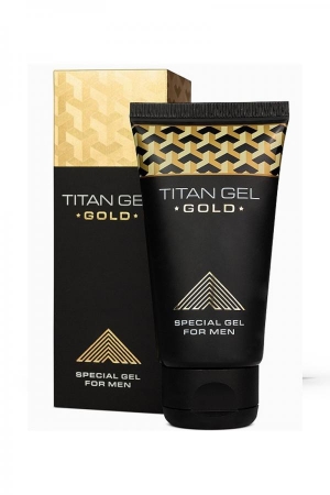 Специальный интимный гель для мужчин Titan Gel Gold Tantra, 50 мл.