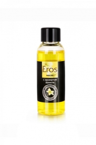 Массажное масло Eros Sweet с ароматом и вкусом ванили, 50 мл. 1