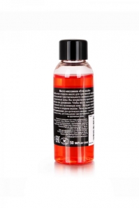 Массажное масло Eros Exotic с ароматом и вкусом персика, 50 мл. 2