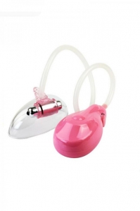 Женская автоматическая  вакуумная помпа для половых губ и клитора с вибрацией Resonating Automatic Clitoral Pump