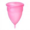 Менструальная чаша Штучки-Дрючки, силикон, розовый, L - фото 3