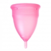 Менструальная чаша Штучки-Дрючки, силикон, розовый, L - фото 2