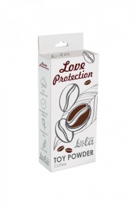 Пудра для игрушек ароматизированная Love Protection Coffee 30 г. 1