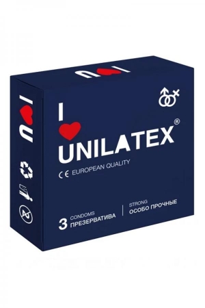 Презервативы Unilatex, сверхпрочные, 3 шт.