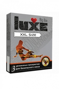 Презервативы Luxe Big Box XXL Size увеличенного размера, 3 шт.