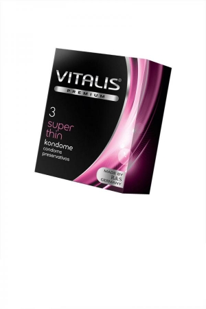 Презервативы Vitalis, premium, ультратонкие, 3 шт.