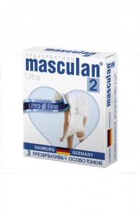Презервативы Masculan Ultra, ультратонкие, 3 шт.