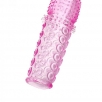 Насадка на пенис стимулирующая с усиками ToyFa, розовая - фото 1